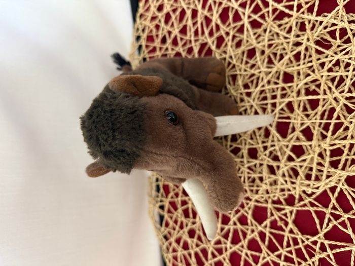 Peluche doudou mammouth WILD REPUBLIC - photo numéro 4