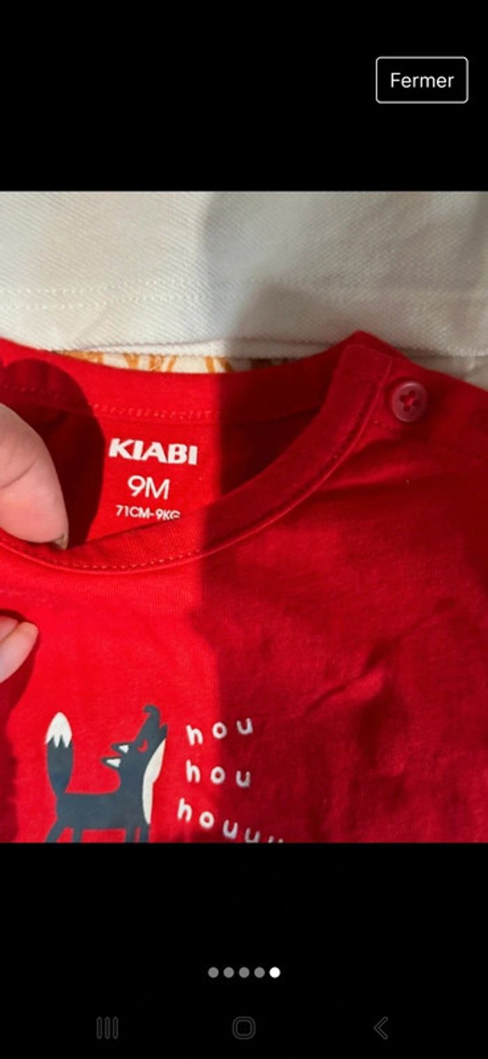 Lot de teeshirt bébé - photo numéro 5