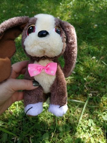 Peluche chien Lady de la Belle et le Clochard