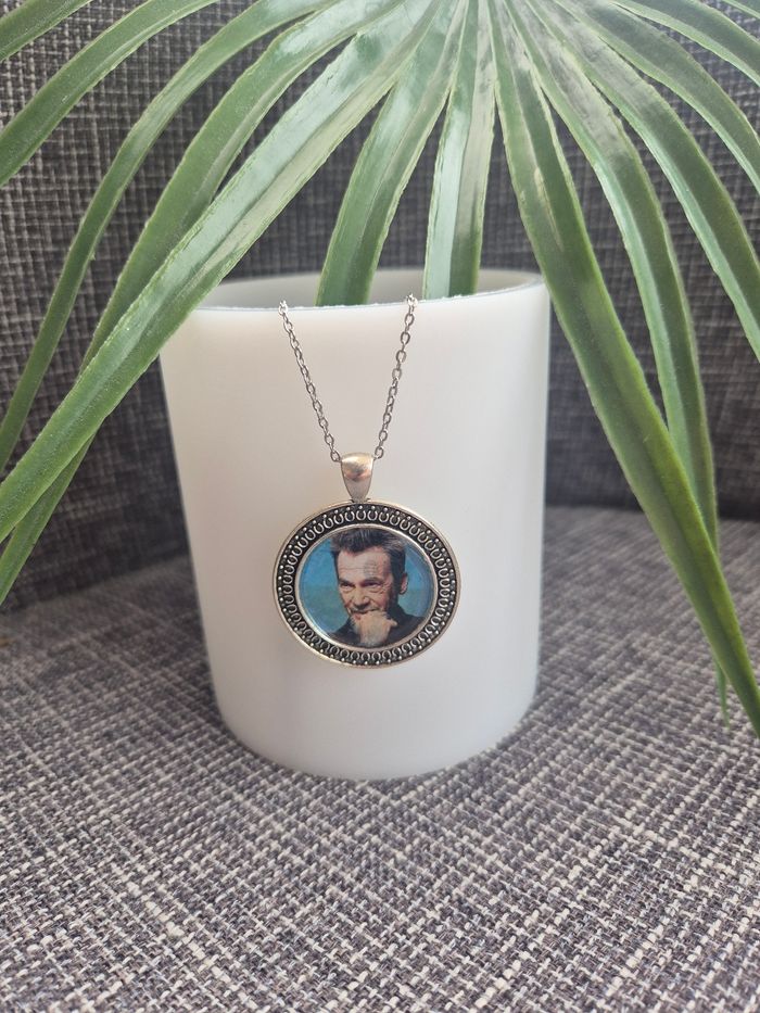 Collier médaillon "Florent Pagny" - photo numéro 3
