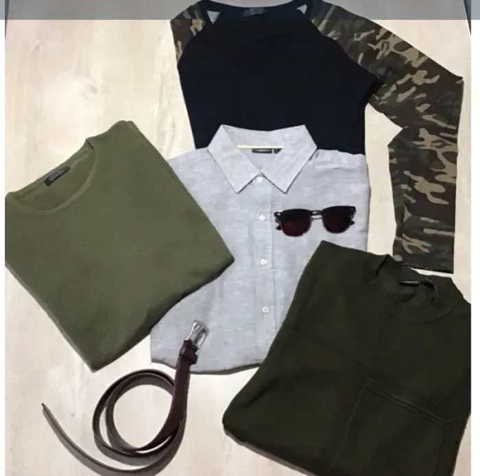 Lot vêtements homme tendance zara bershka