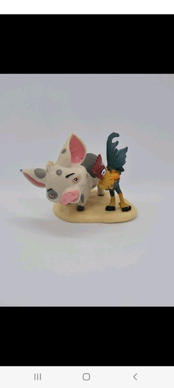 Figurine Hei Hei et Pua