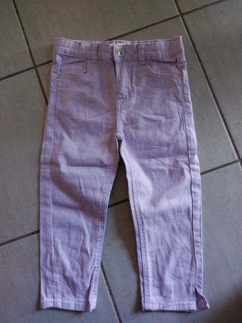 Pantacourt neuf juste lavé taille 5 ans fermeture pression