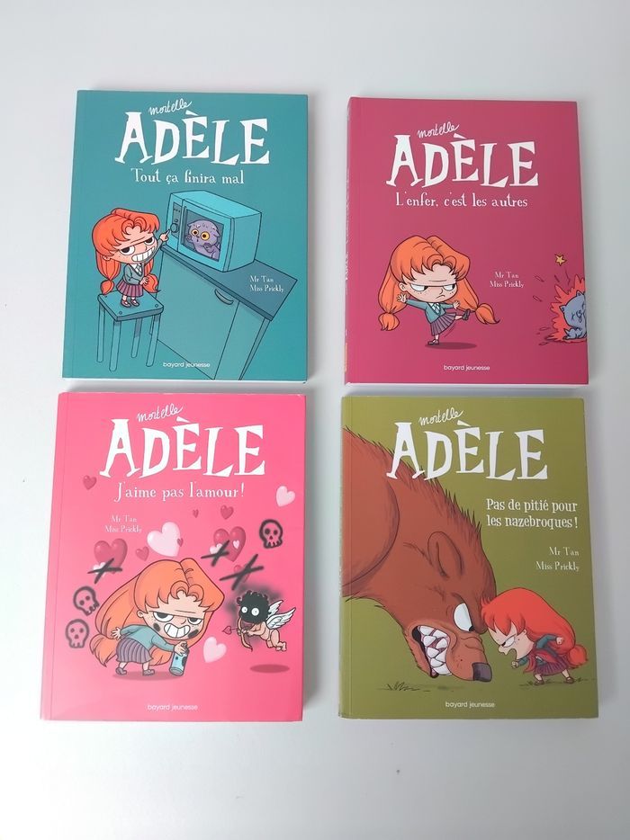 Mortelle Adèle BD Lot 7 Livres Bandes Dessinées 📚 - photo numéro 2