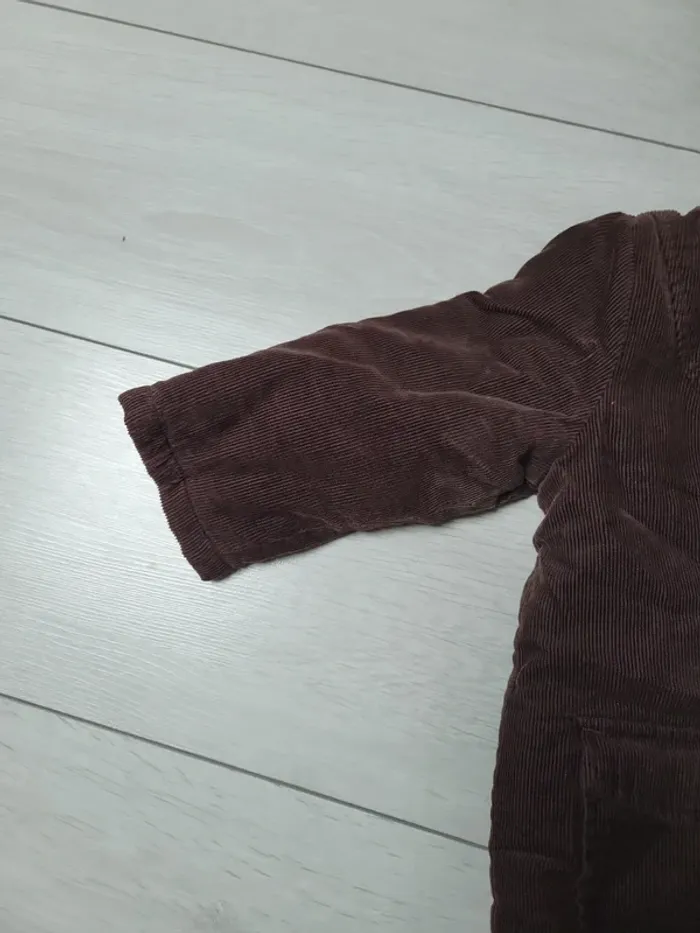 Manteau velours 18 mois garçon - photo numéro 2