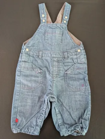 Salopette effet jean