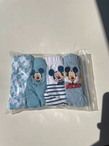 Lot de 4 slips Disney Mickey mouse