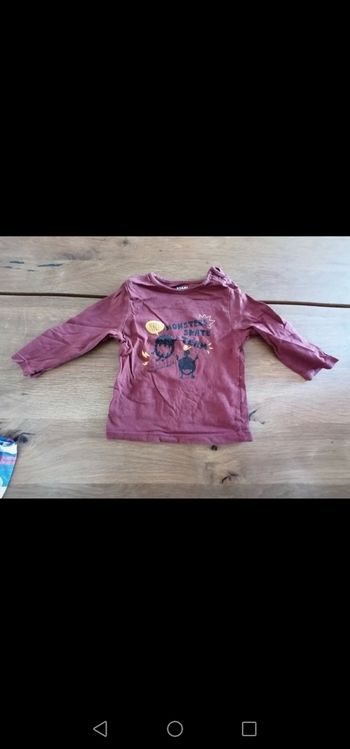 T-shirt manches longues 6 mois