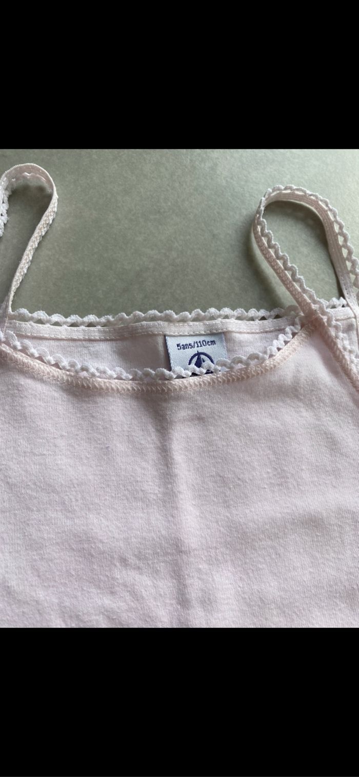 Maillot de corps débardeur Petit Bateau 5 ans - photo numéro 4