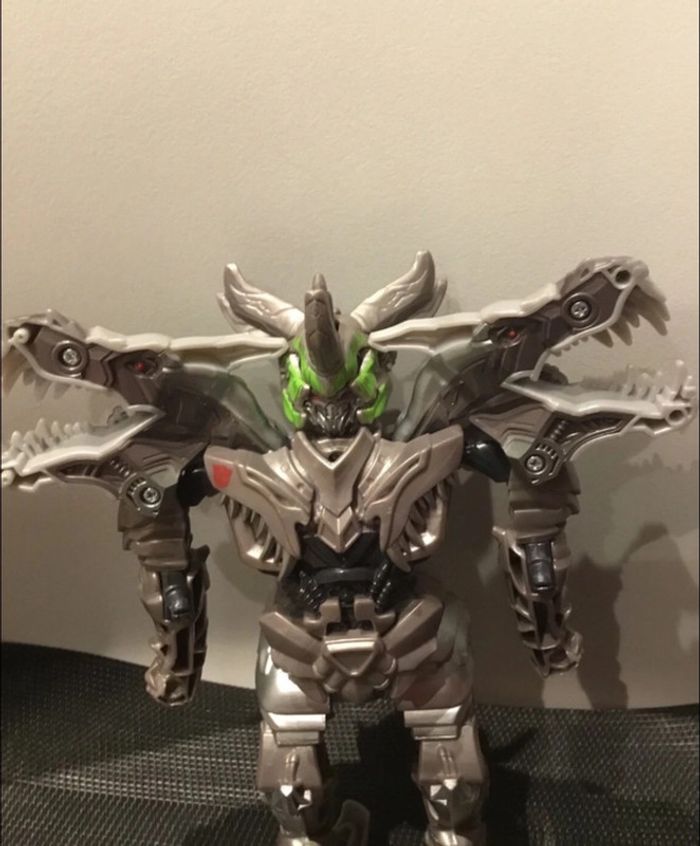 Transformers Grimlock armor up Turbo robot et dinosaure +20cm Hasbro - photo numéro 7