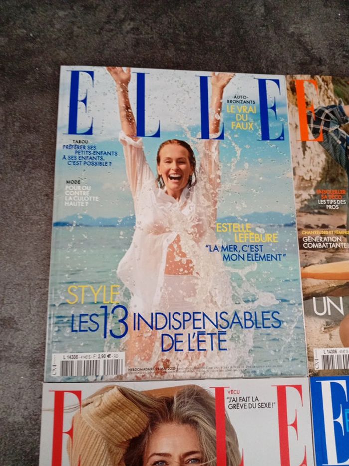 Lot magazines Elle été 2025 - photo numéro 2