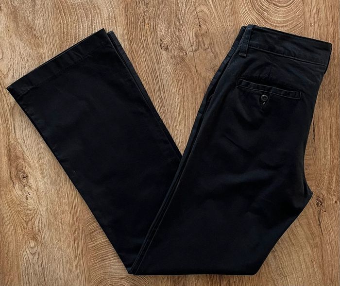 Pantalon évasé/flare/bootcut noir Dickies, femme, taille 2 R (W 26 = 36 taille française) - photo numéro 3