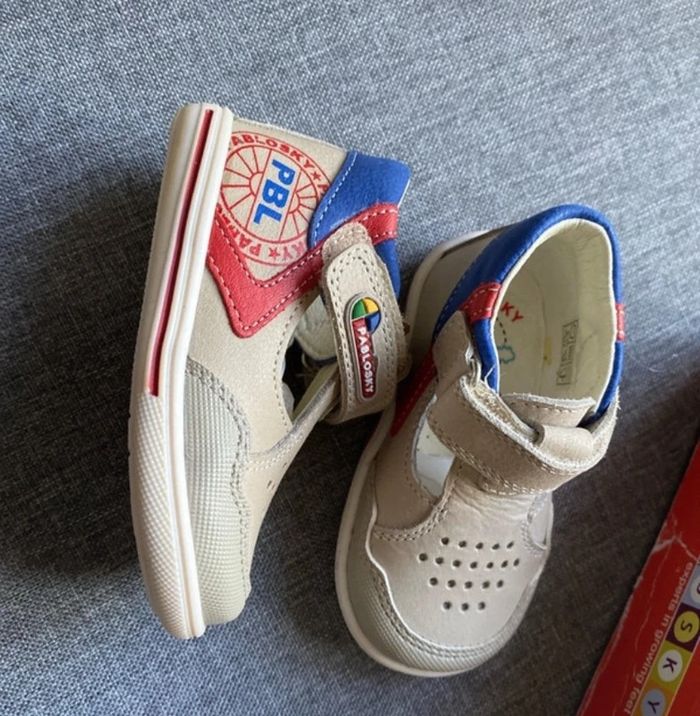 Chaussures bottillons sandales en cuir Pablosky neuves 19 - photo numéro 3