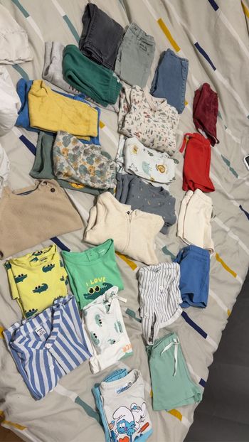 Lot vêtement bébé garçon
