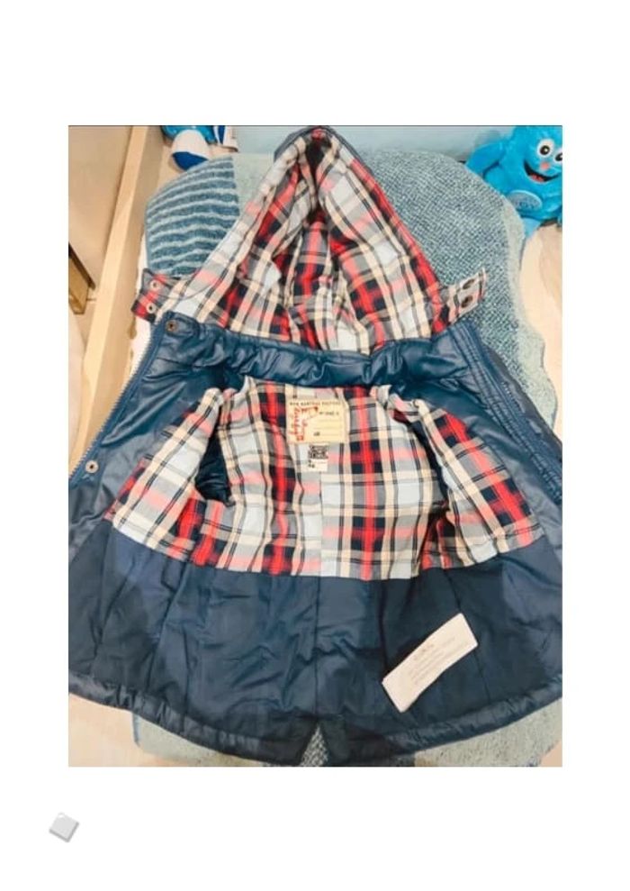 Manteau neuf type parka à capuche neuve - 68 cm - photo numéro 3