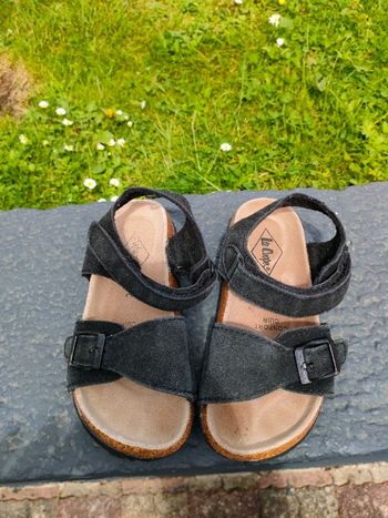 Sandales noires Lee Cooper