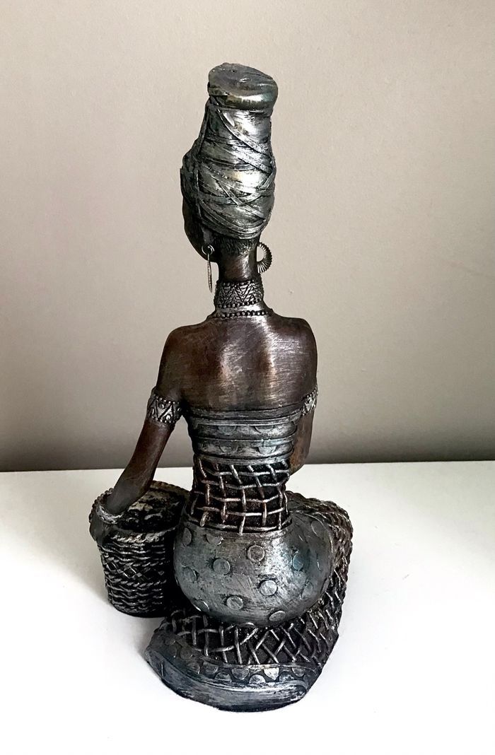 Statuette femme sud africaine - photo numéro 2