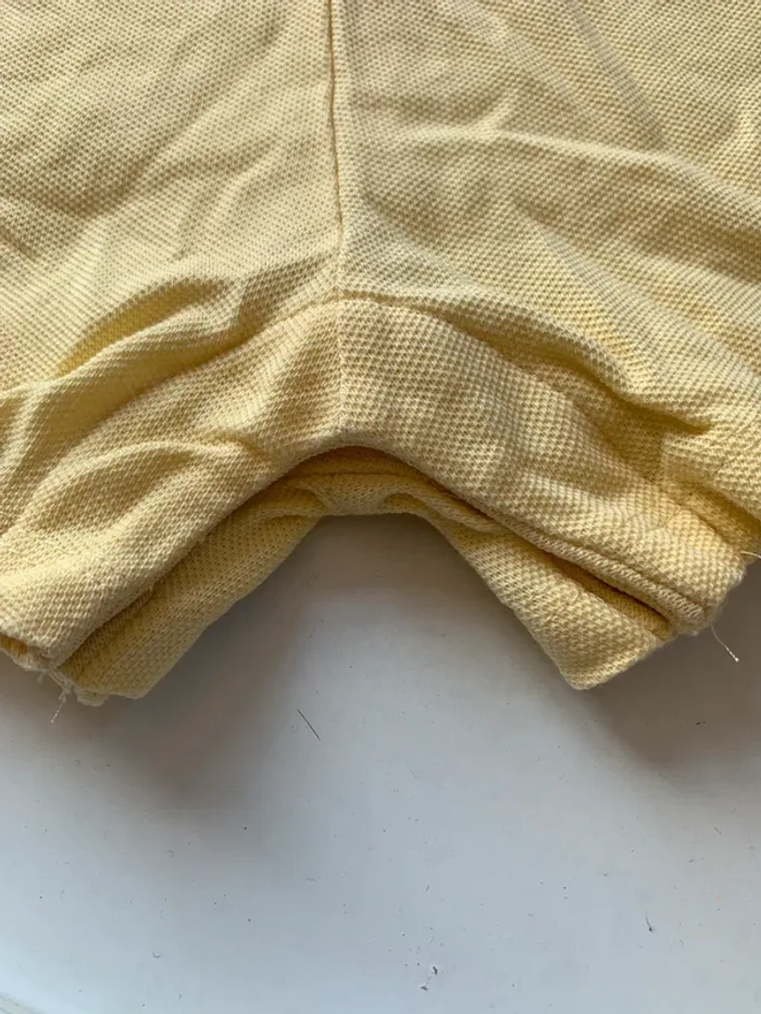 Salopette short jaune mixte - photo numéro 3