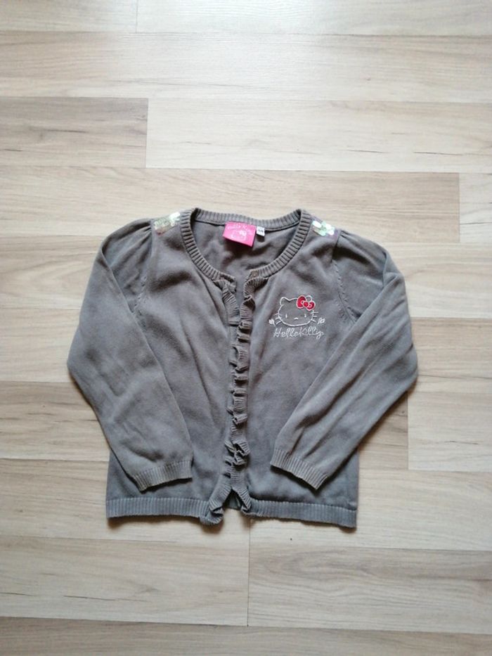 Lot de 2 gilets manches longues 5-6 ans - photo numéro 2
