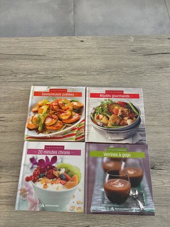 4 livres de recettes les mini-gourmands