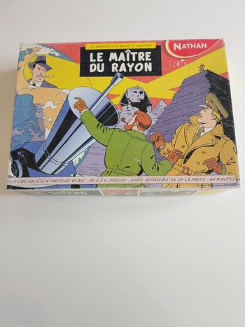 Le maître du rayon les aventures de Blake et Mortimer Nathan complet 