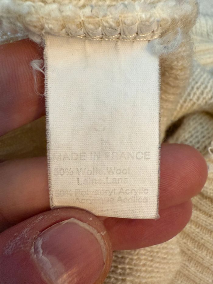 Pull vintage en laine Taille 36 - photo numéro 3