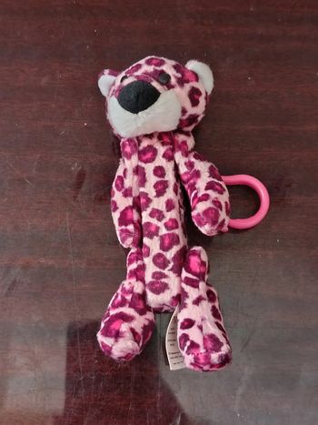 Distributeur de bonbons Pez guépard rose