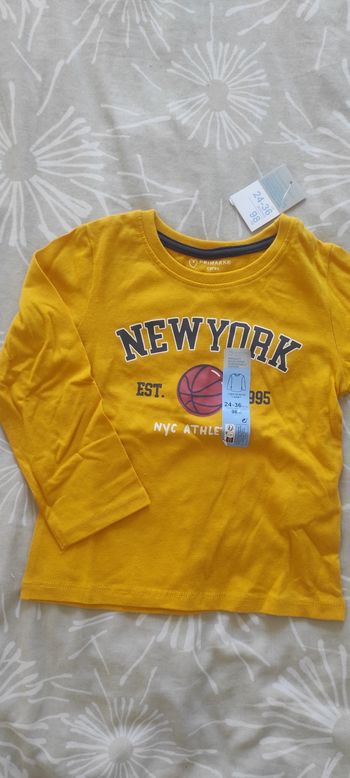T-shirt ML 2-3 ans NEUF 