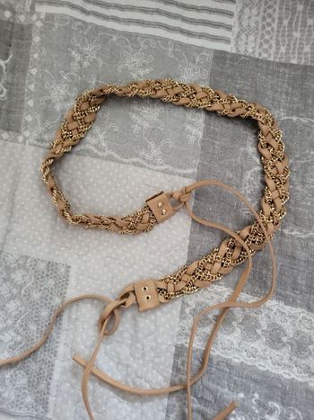 Ceinture tressée 73 cm