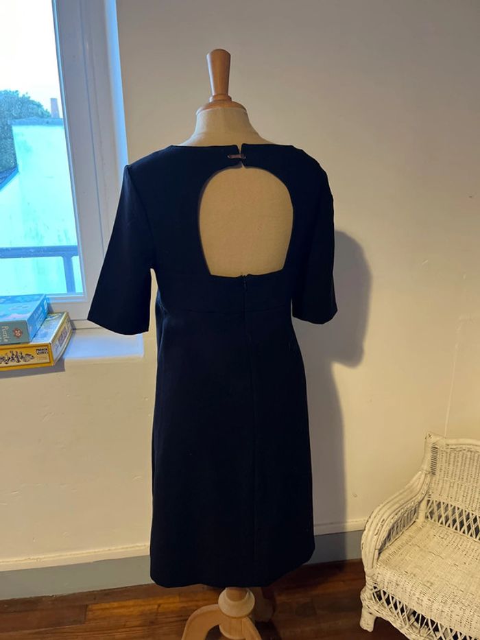 Robe noire droite chic taille 38 - photo numéro 3