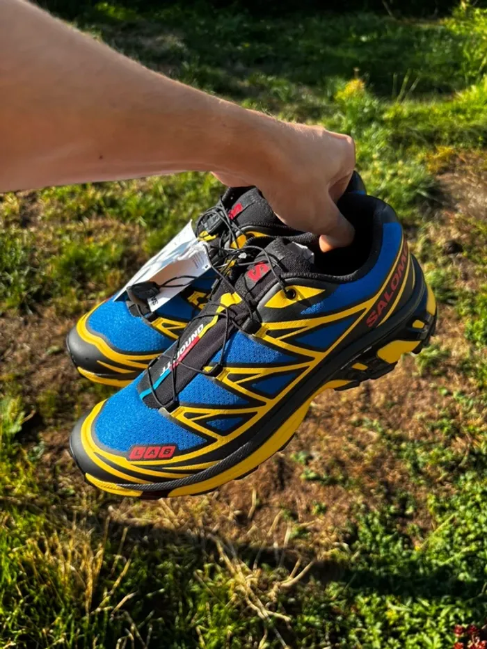 Salomon XT-6 JJJound Nautical Blue Lemon Black 🍋 - Taille 44 - photo numéro 5