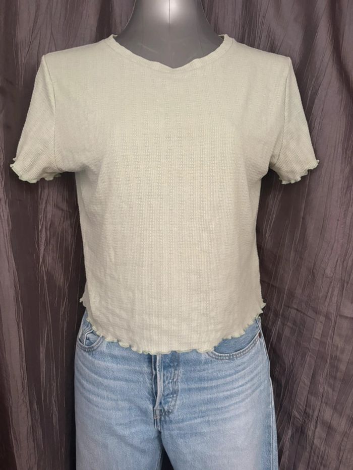 T-shirt léger vert amande love to lounge 40/L