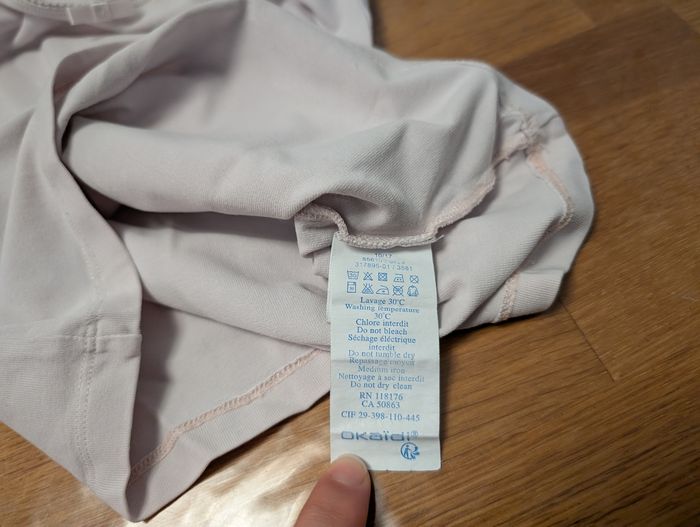 Lot de 2 maillots de corps fille 8 ans - photo numéro 5