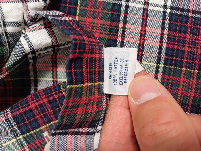 Chemise Ralph Laurent manche Longue / taille L / A carreaux / Très bon état - photo numéro 8