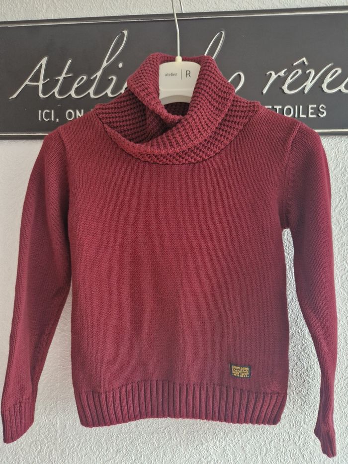 Pull bordeaux Tape à l'œil