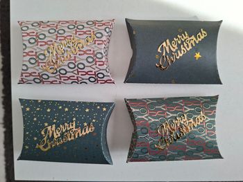 Lot de 4 boîtes cadeaux