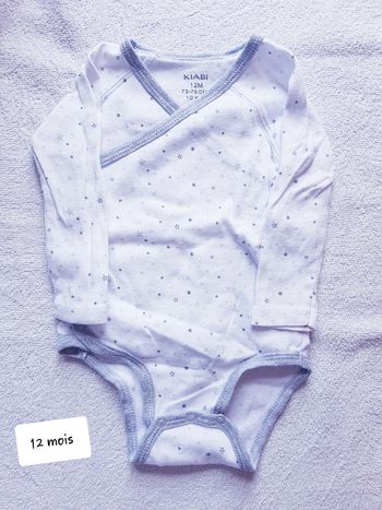 Bodie kiabi 12 mois