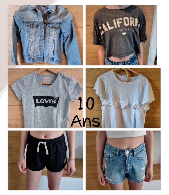 Lot vêtements 10 ans