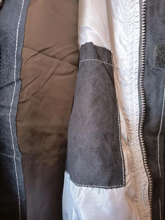 Veste homme .marque Atlas for men . Tissu dessus effet suédine. - photo numéro 5