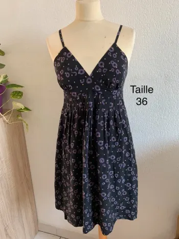 Robe en soie T 36