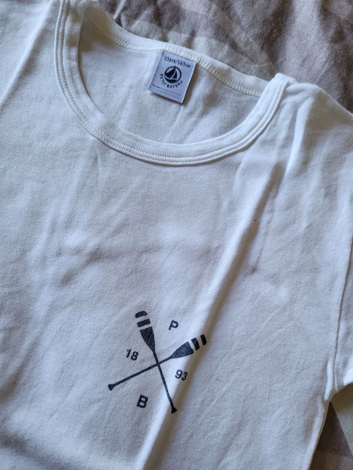maillot de corps petit bateau 10ans (3,50e) - photo numéro 2