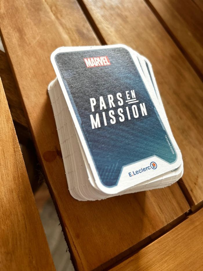 Cartes marvel