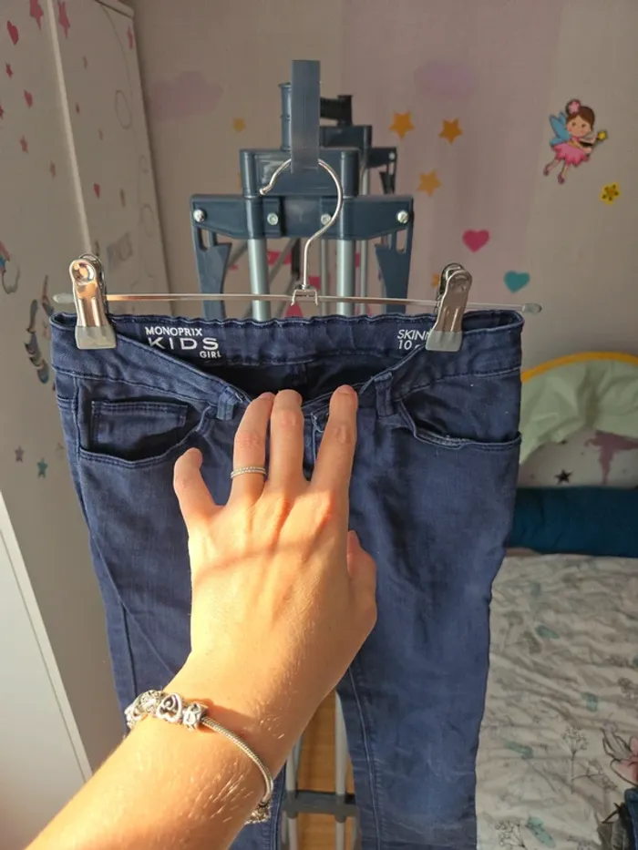 Jean skinny taille 10 ans - photo numéro 4