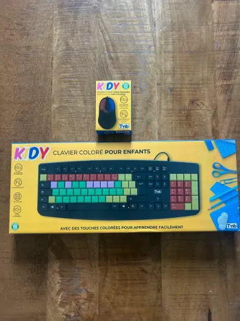 Pack clavier + souris T'nB Kidy – Neuf, pour enfants