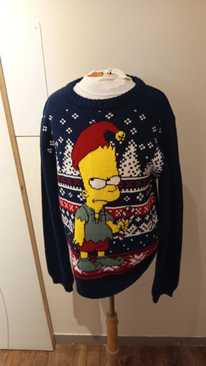 Pull noël mixte The Simpson - photo numéro 2