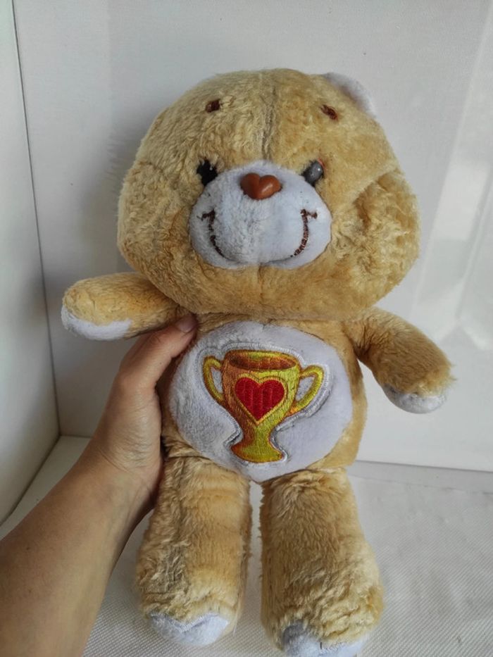 Peluche Bisounours g1 plush Care bears champ care bear groschampion vintage - photo numéro 2