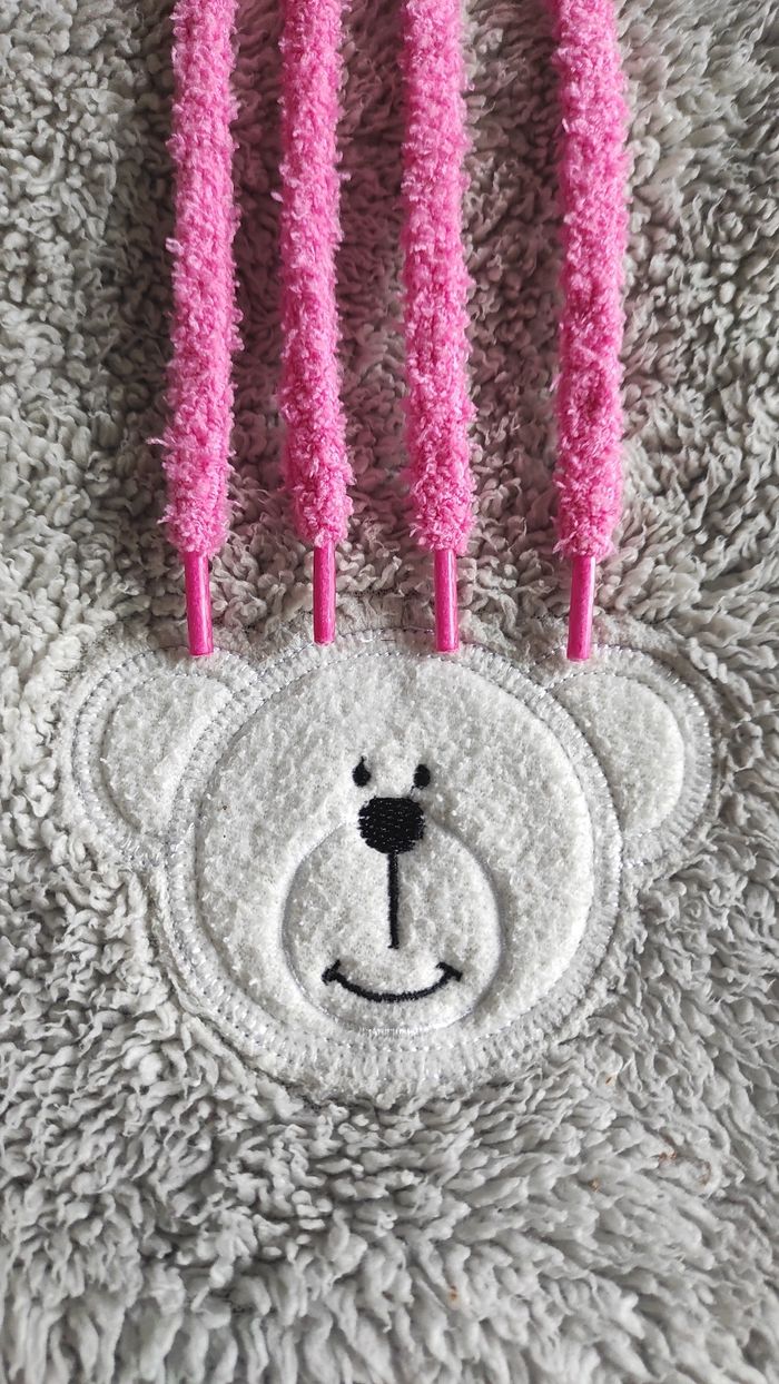 🍬 Lacets fluffy rose bonbon – 120 cm - photo numéro 2