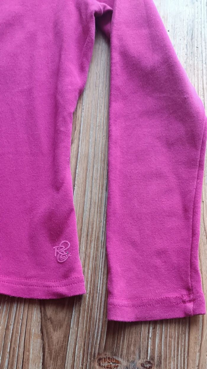 T-shirt rose fille 10 ans - photo numéro 3