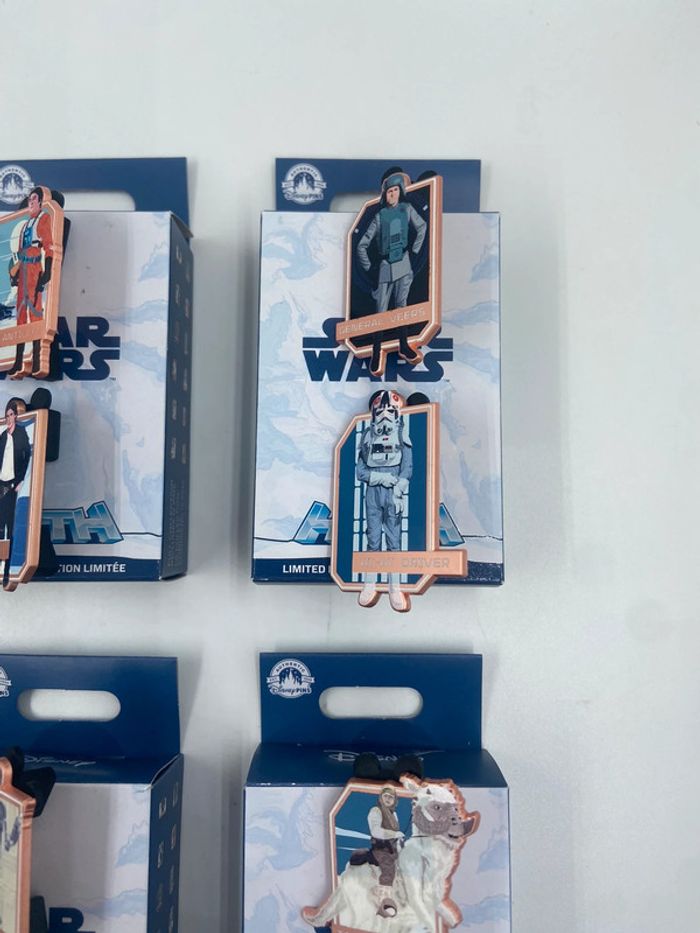 Collection Complète 12 Pin's Star Wars Hoth 2023 Disney Parks édition limitée NEUF - photo numéro 5