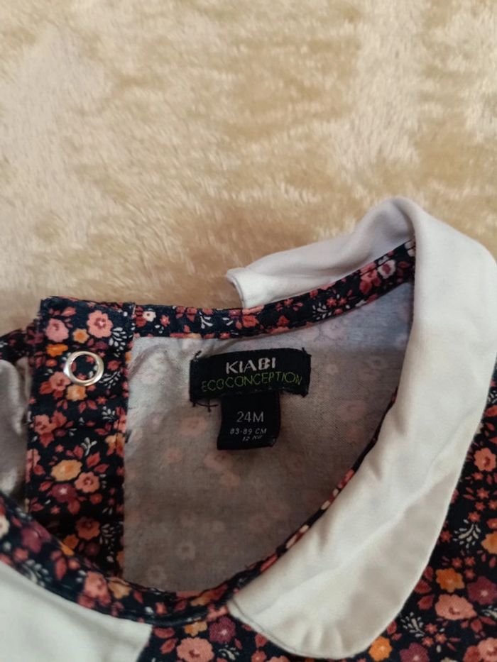 Ensemble robe fleurie et legging 24 mois - photo numéro 4